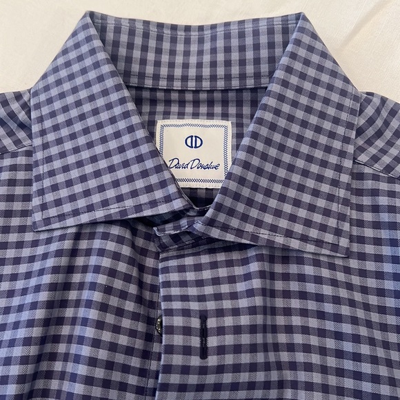 David Donahue button down shirt, size medium - Picture 2 of 3